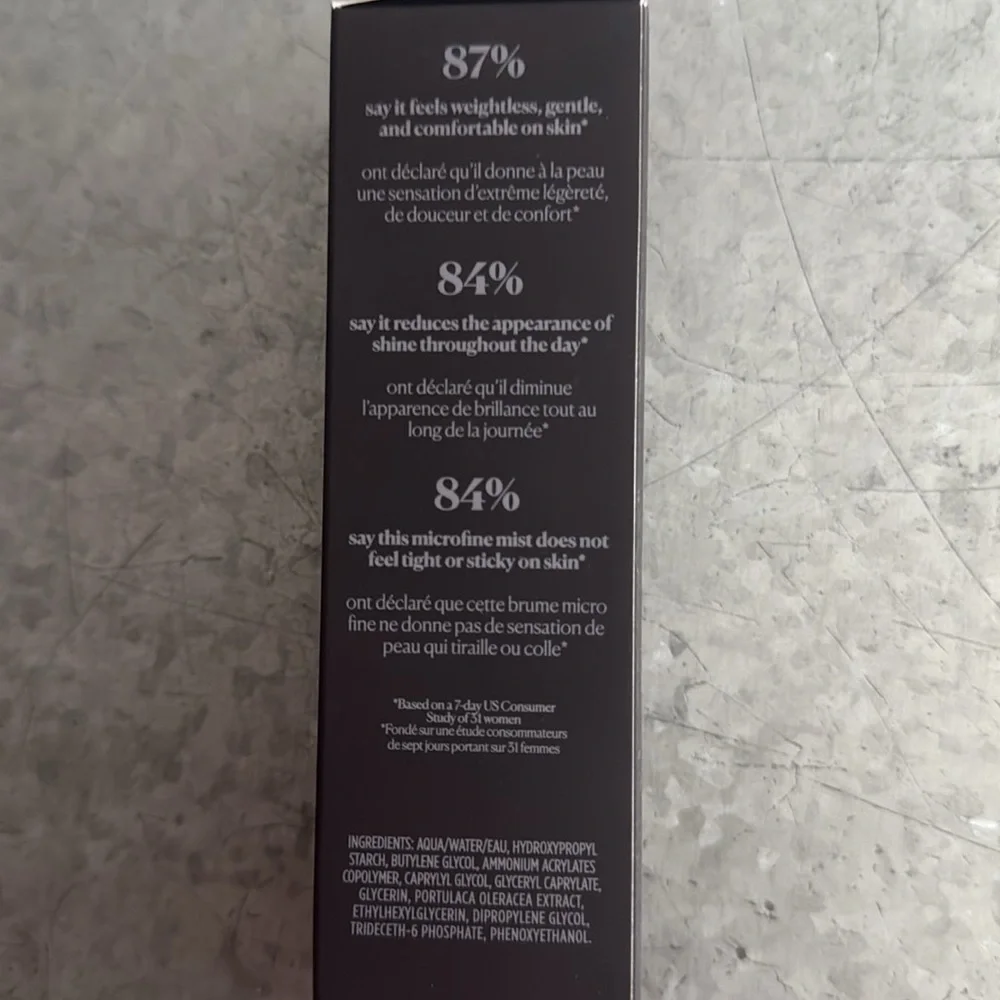 Translucent pure setting spray 16 hours